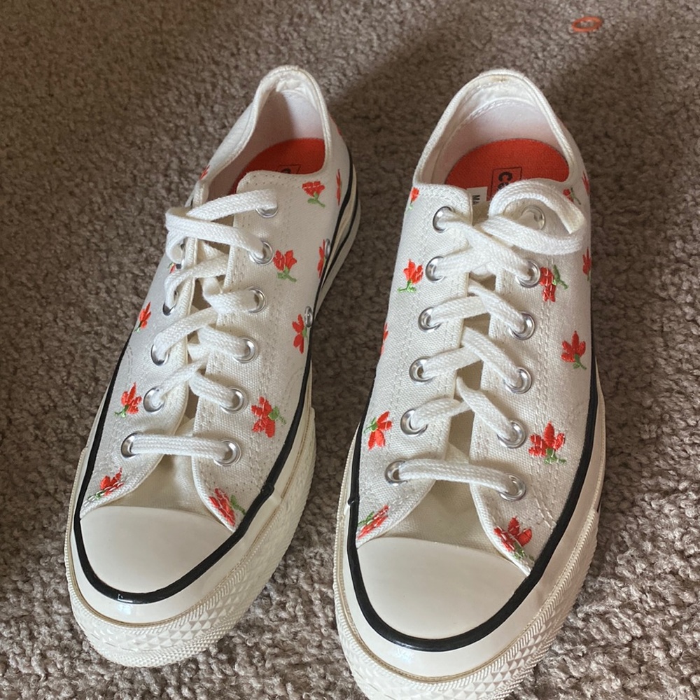 Converse Chuck 70 Floral Print Shoes Low Top Sneakers